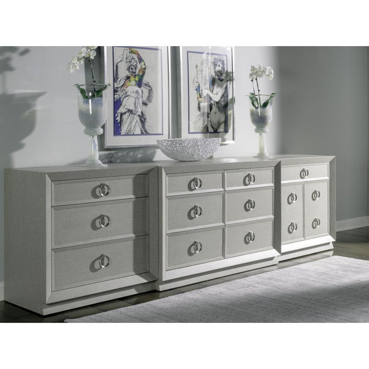 Dressers & Chests Zeitgeist Linen Double Dresser - Antique Linen