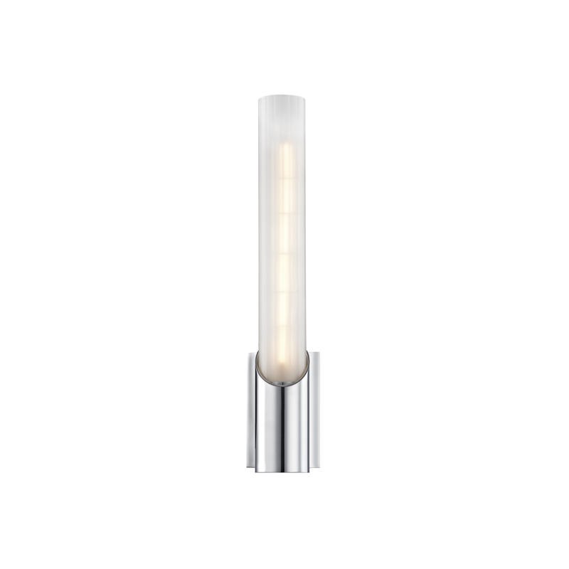 Wall Lighting Pylon 1 Light Wall Sconce Polished Chrome