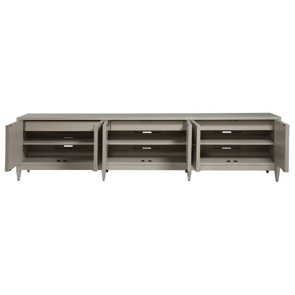 TV Stands & Media Consoles Logan Convertible Long Media Console/Buffet - Antiqued White