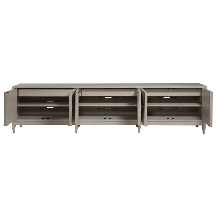 TV Stands & Media Consoles Logan Convertible Long Media Console/Buffet - Antiqued White