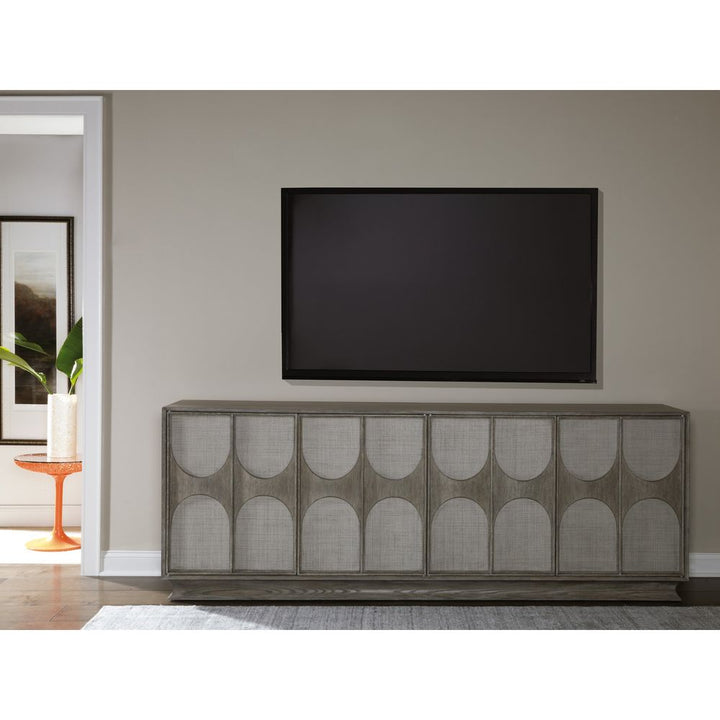 Monstuart Long Media Console/Buffet - Gray