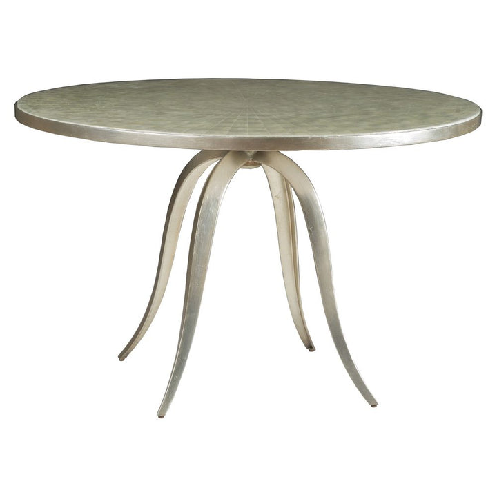 Dining Tables Capiz Round Dining Table - Champagne