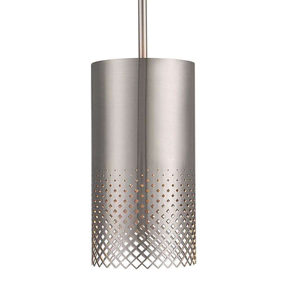 Manheim 1 Light Pendant - Nickel-Uttermost-UTTM-21568-Pendants-1-France and Son