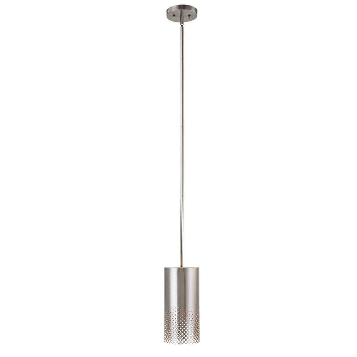 Manheim 1 Light Pendant - Nickel-Uttermost-UTTM-21568-Pendants-2-France and Son