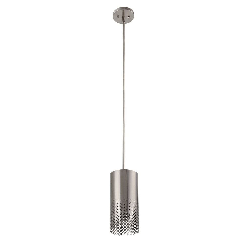 Manheim 1 Light Pendant - Nickel-Uttermost-UTTM-21568-Pendants-3-France and Son