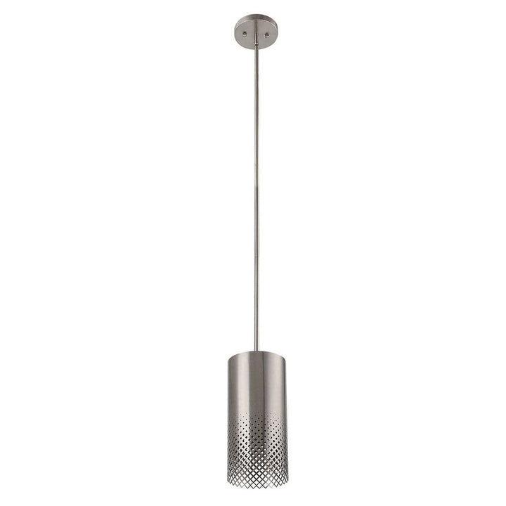 Manheim 1 Light Pendant - Nickel-Uttermost-UTTM-21568-Pendants-3-France and Son