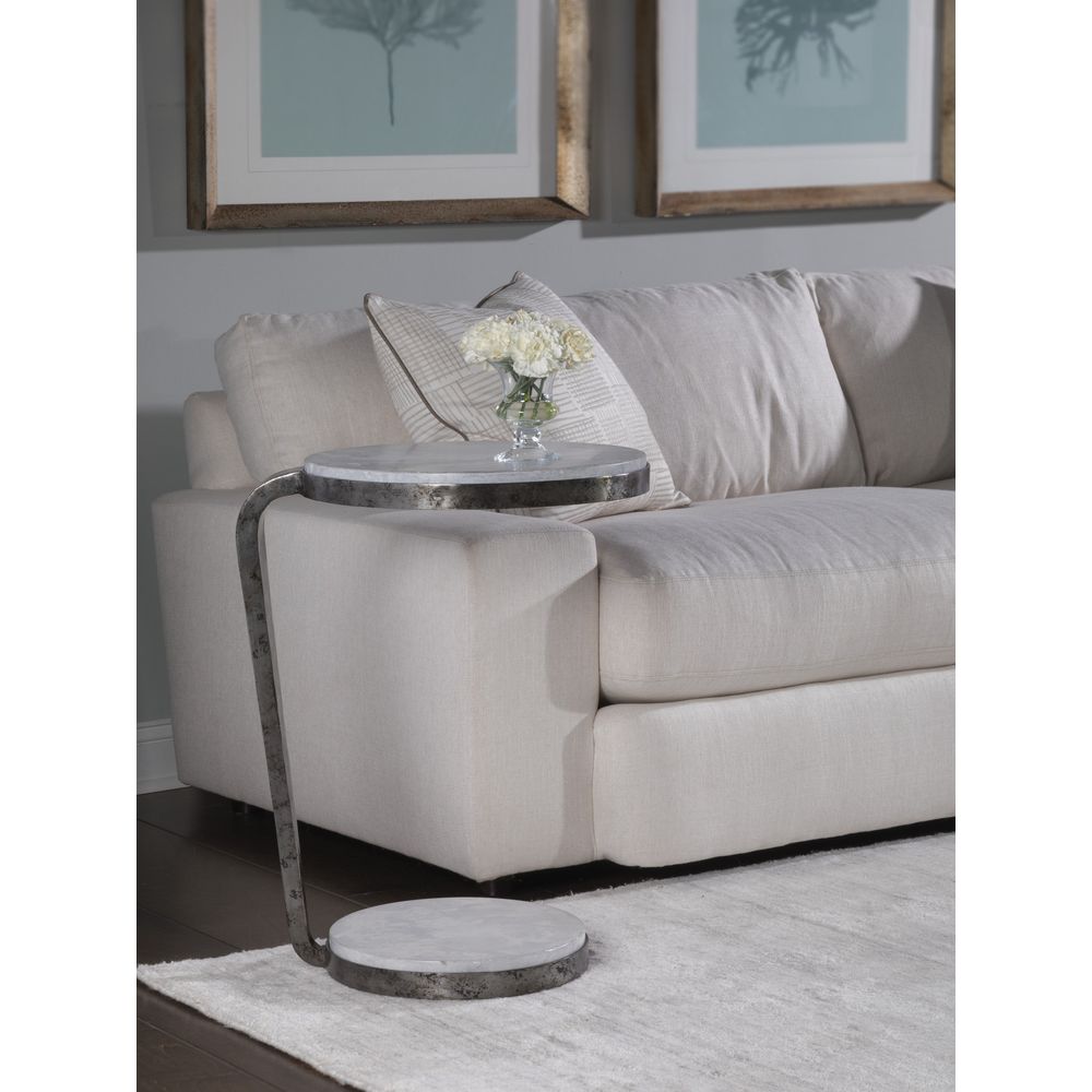 Side Tables Otto Round Spot Table - Natural Iron