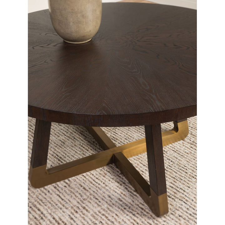 Dining Tables Verbatim Round Dining Table - Dark Brown