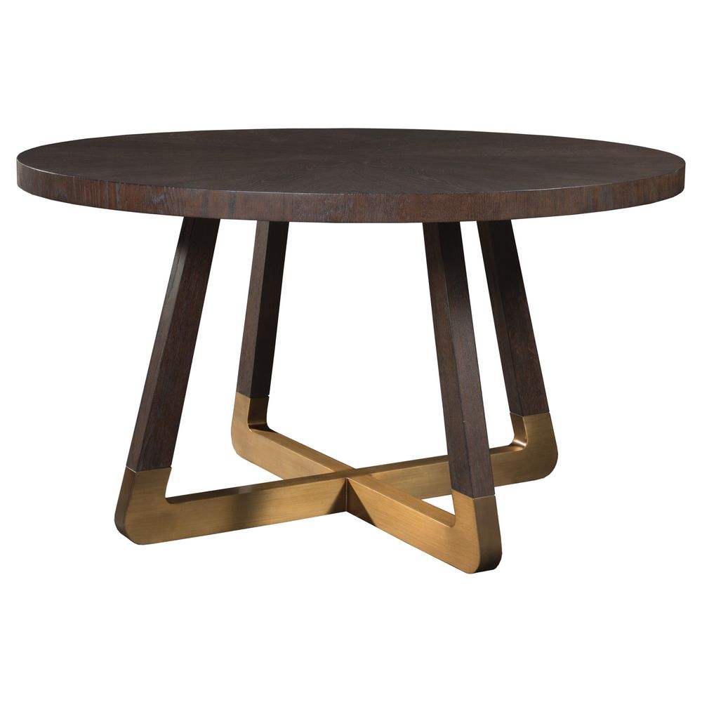 Dining Tables Verbatim Round Dining Table - Dark Brown