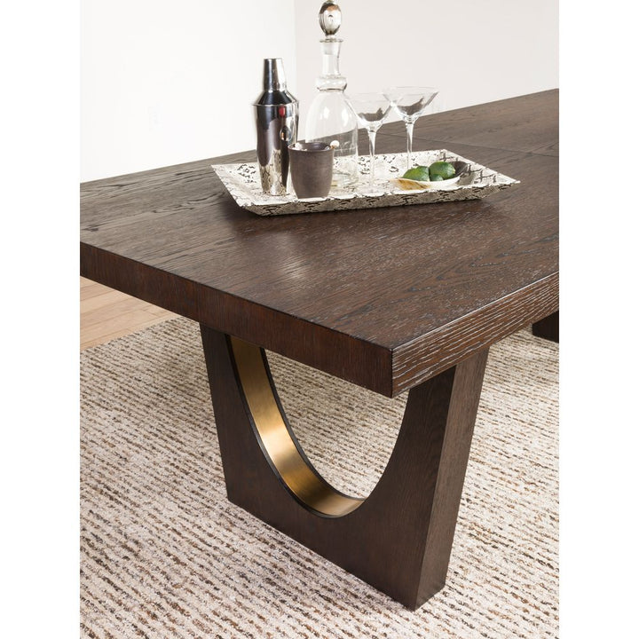 Verbatim Rectangular Dining Table - Dark Brown