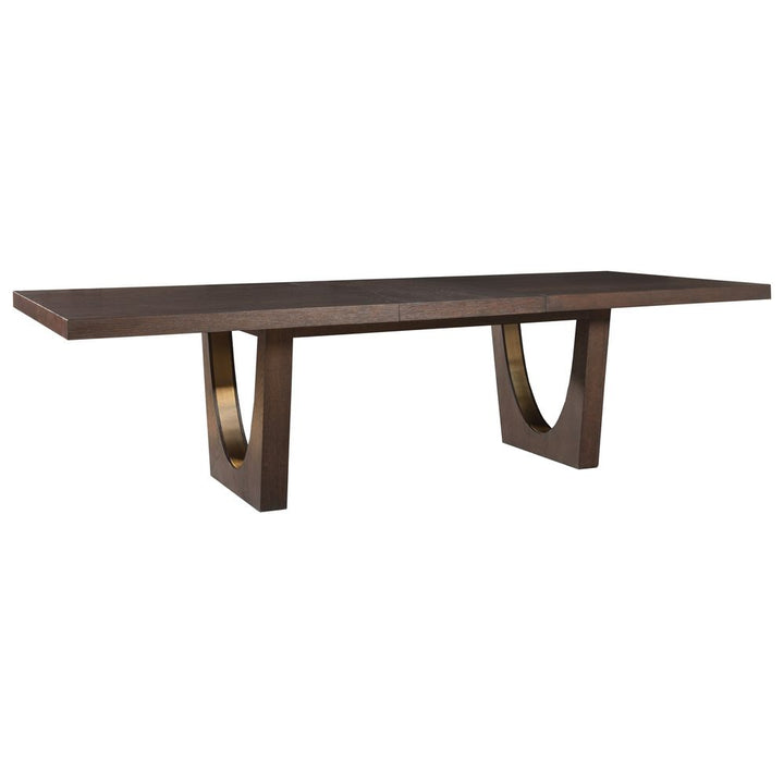 Verbatim Rectangular Dining Table - Dark Brown
