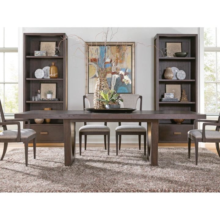 Verbatim Rectangular Dining Table - Dark Brown