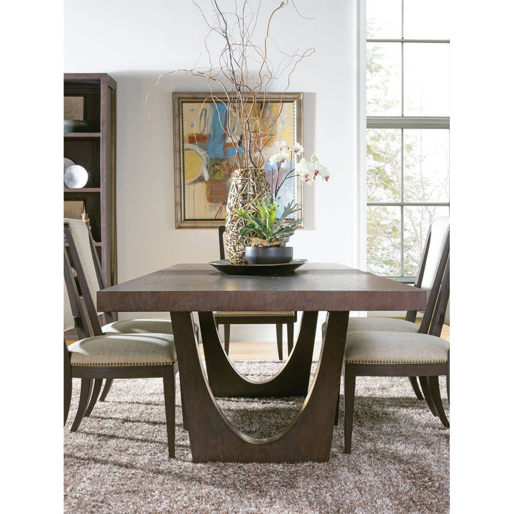 Verbatim Rectangular Dining Table - Dark Brown