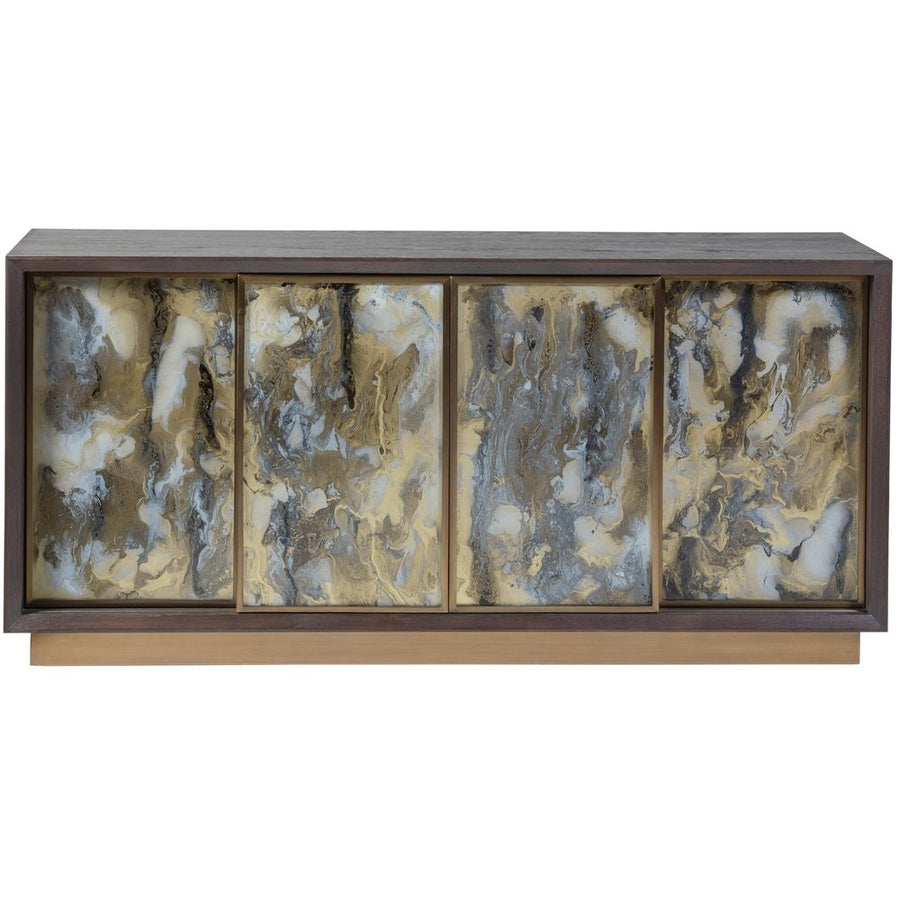 TV Stands & Media Consoles Verbatim Media Console - Eglomise Panels