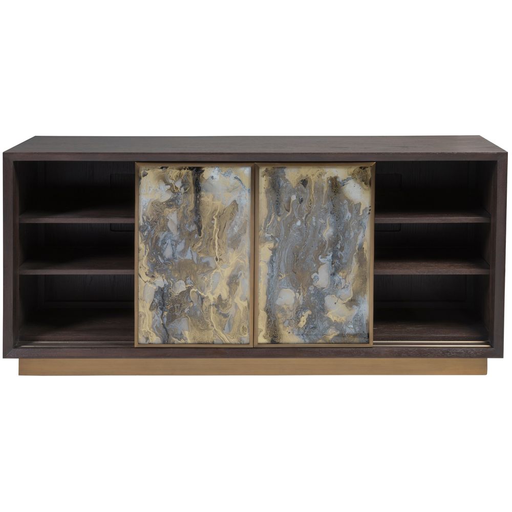 TV Stands & Media Consoles Verbatim Media Console - Eglomise Panels