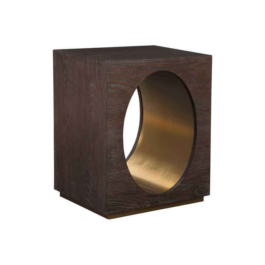 Side Tables Verbatim Rectangular End Table - Dark Brown