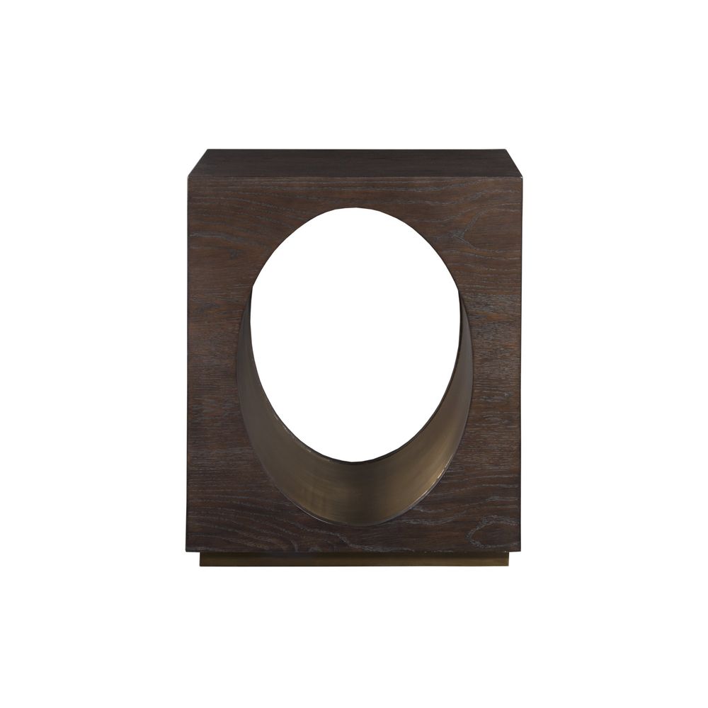Side Tables Verbatim Rectangular End Table - Dark Brown