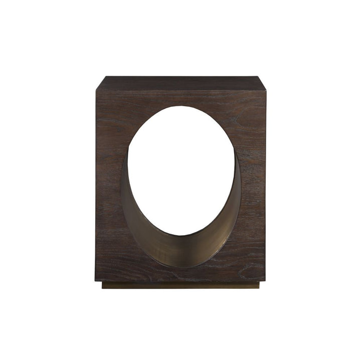 Side Tables Verbatim Rectangular End Table - Dark Brown