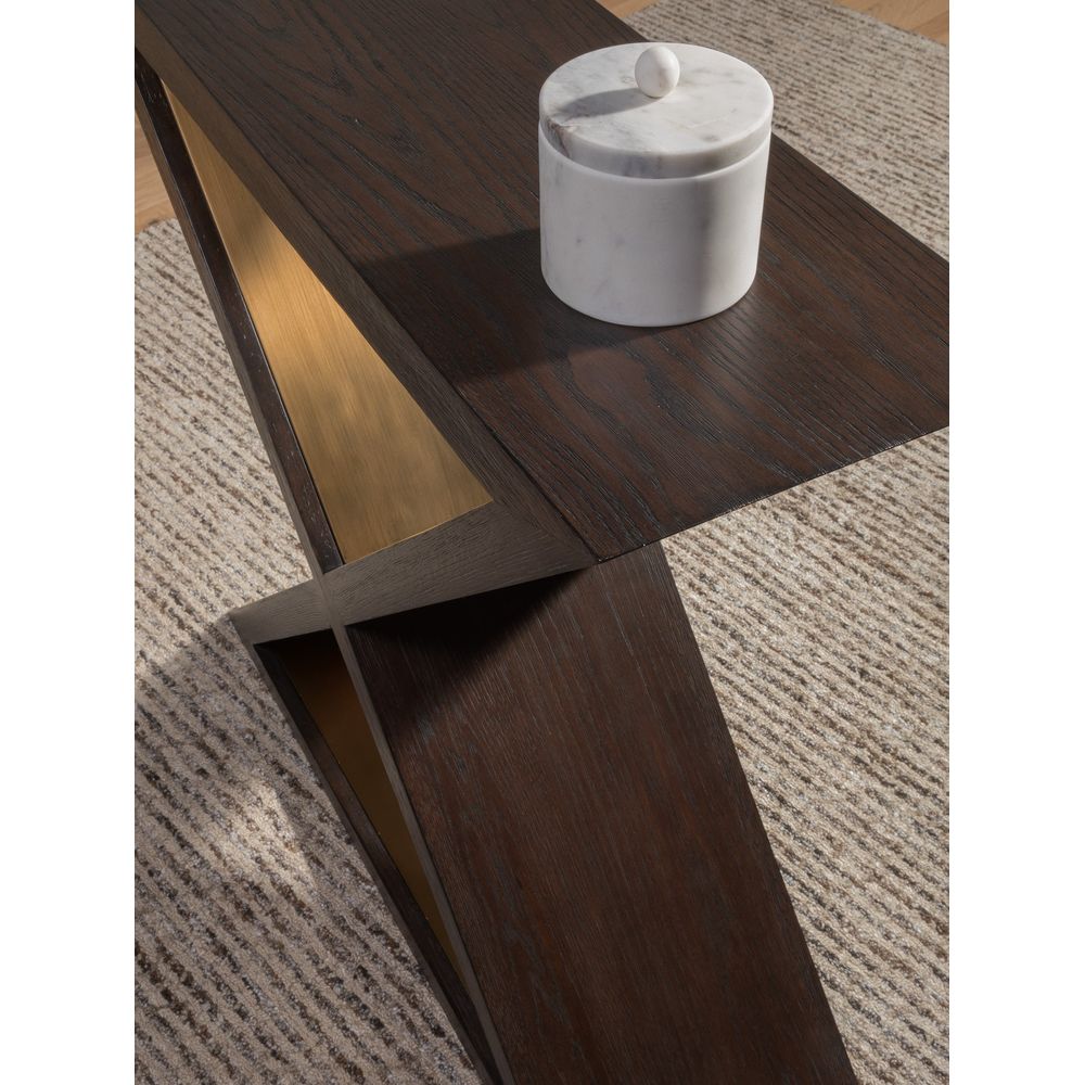 Console Tables Verbatim X Console - Dark Brown