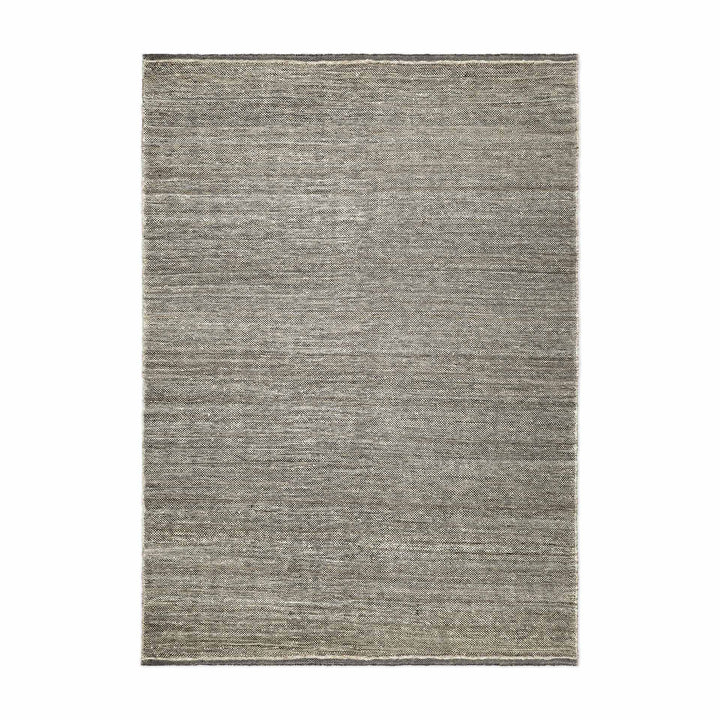 Checked Kilim Rug - Grey