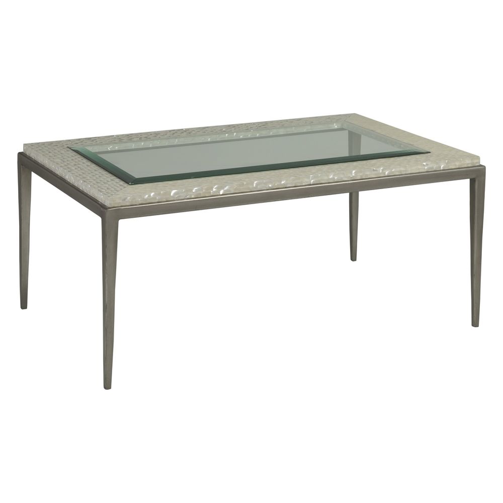 Coffee Tables Brilliante Small Cocktail Table - Silver Foil