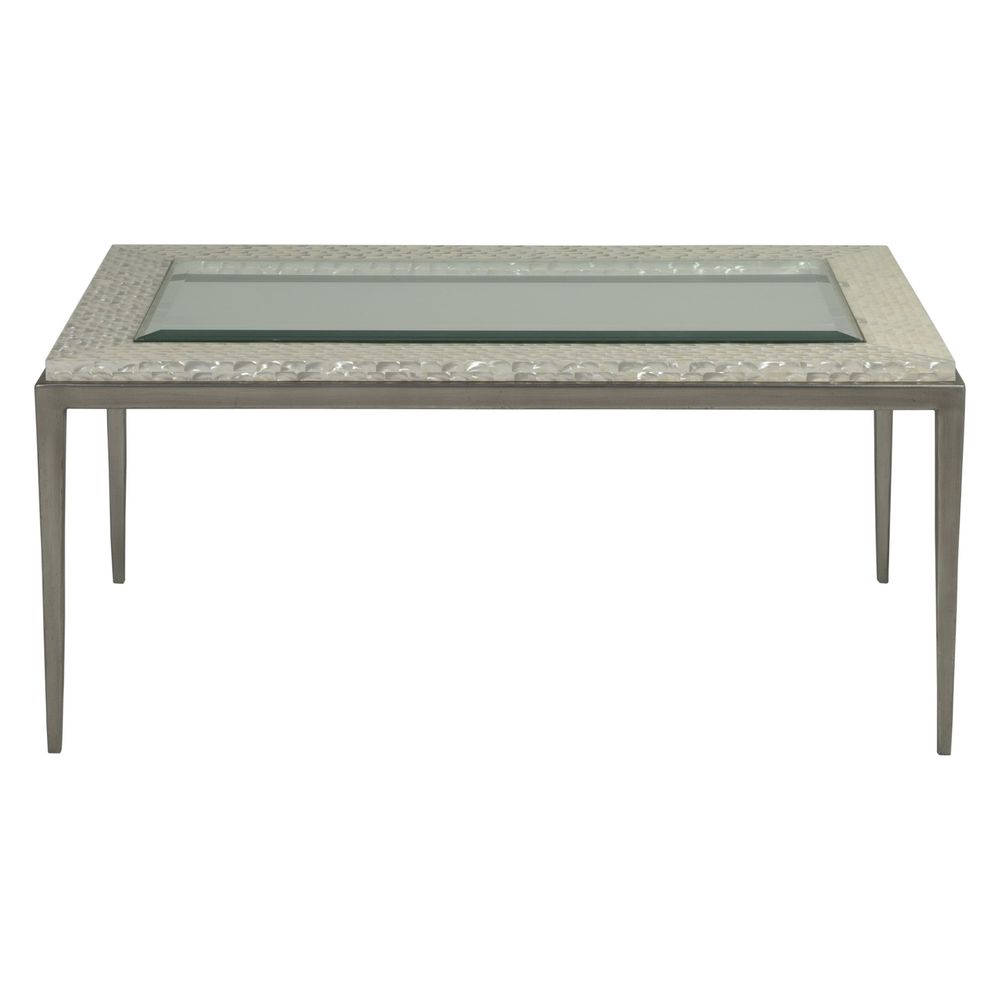 Coffee Tables Brilliante Small Cocktail Table - Silver Foil