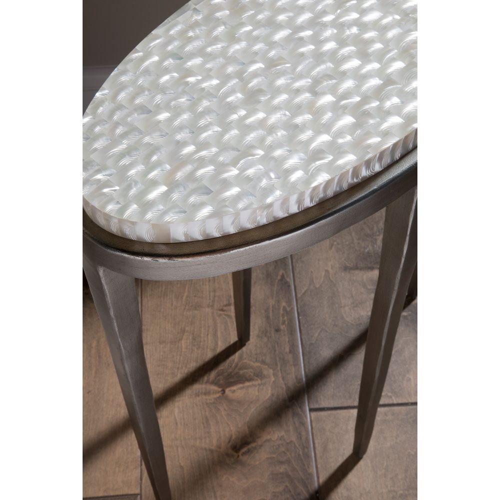 Side Tables Brilliante Spot Table - Silver Foil