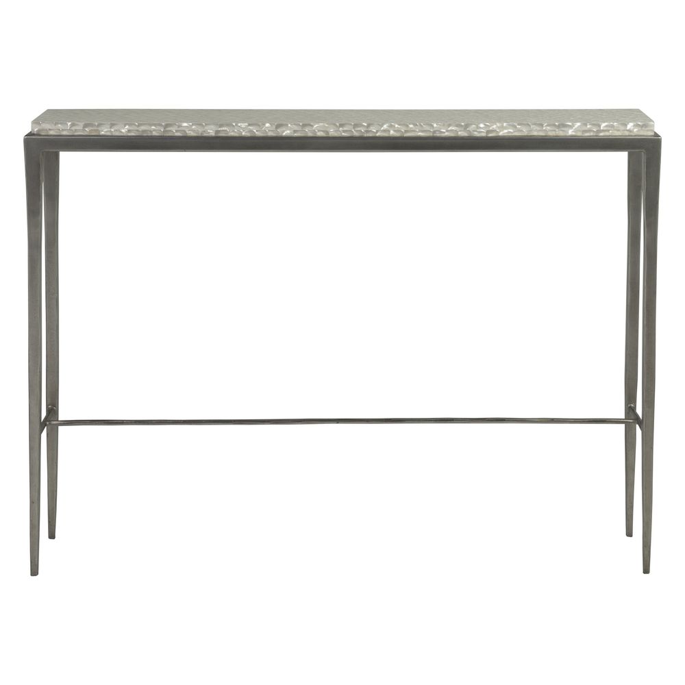 Brilliante Shallow Console - Silver Foil