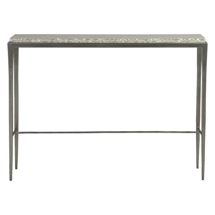 Brilliante Shallow Console - Silver Foil