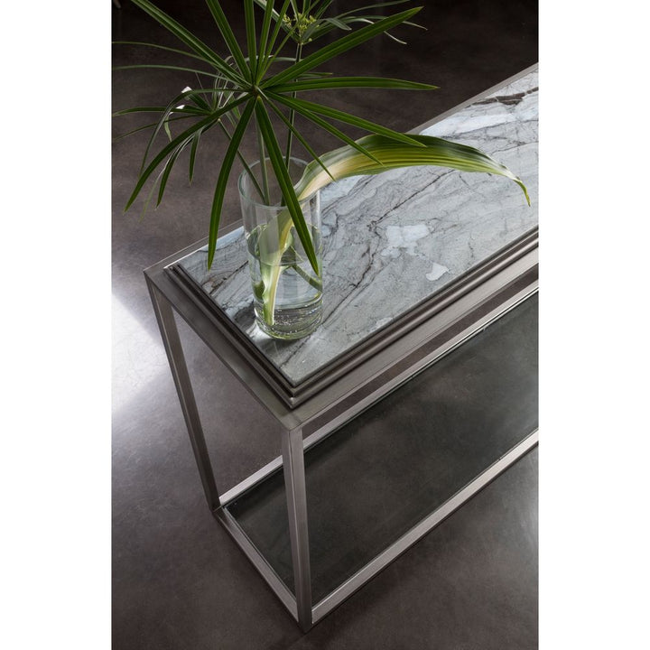 Console Tables Treville Console - Silver Leaf