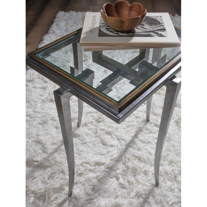 Side Tables Huxley Rectangular Spot Table - Natural Iron