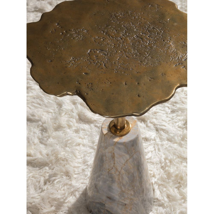 Side Tables Moriarty Round Spot Table - Zinc