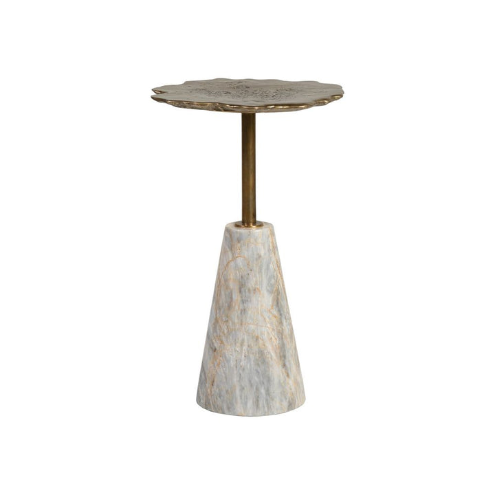 Side Tables Moriarty Round Spot Table - Zinc