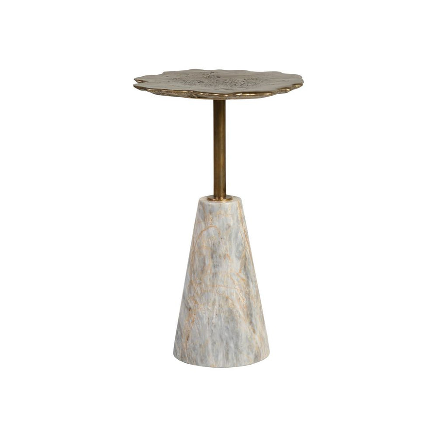 Side Tables Moriarty Round Spot Table - Zinc