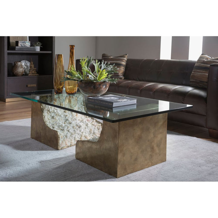 Apricity Rectangular Cocktail Table - Bronze