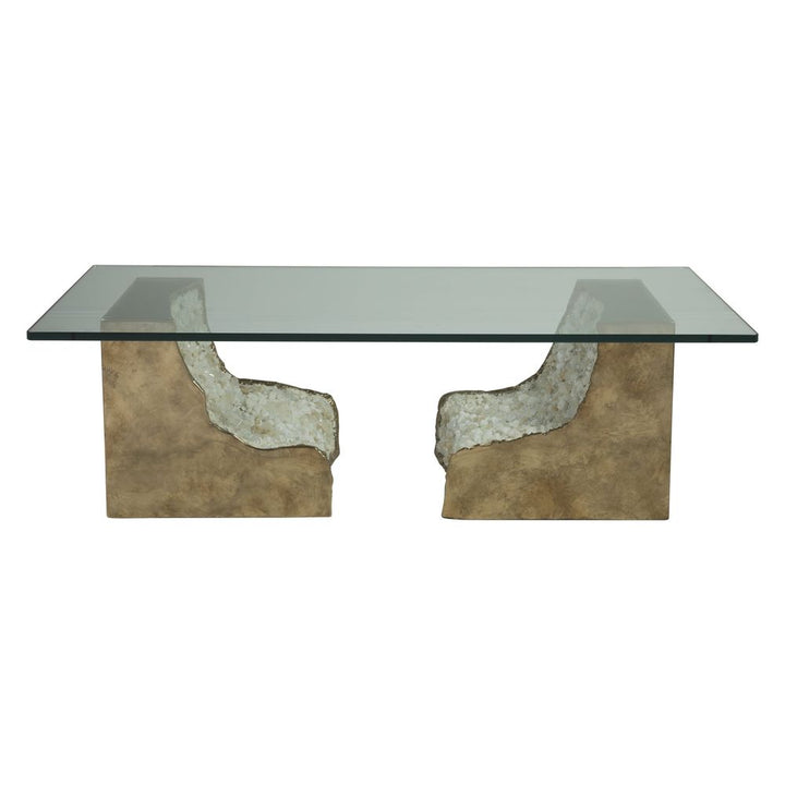 Apricity Rectangular Cocktail Table - Bronze
