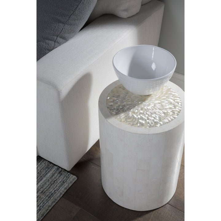 Side Tables Mimi Round Spot Table - White