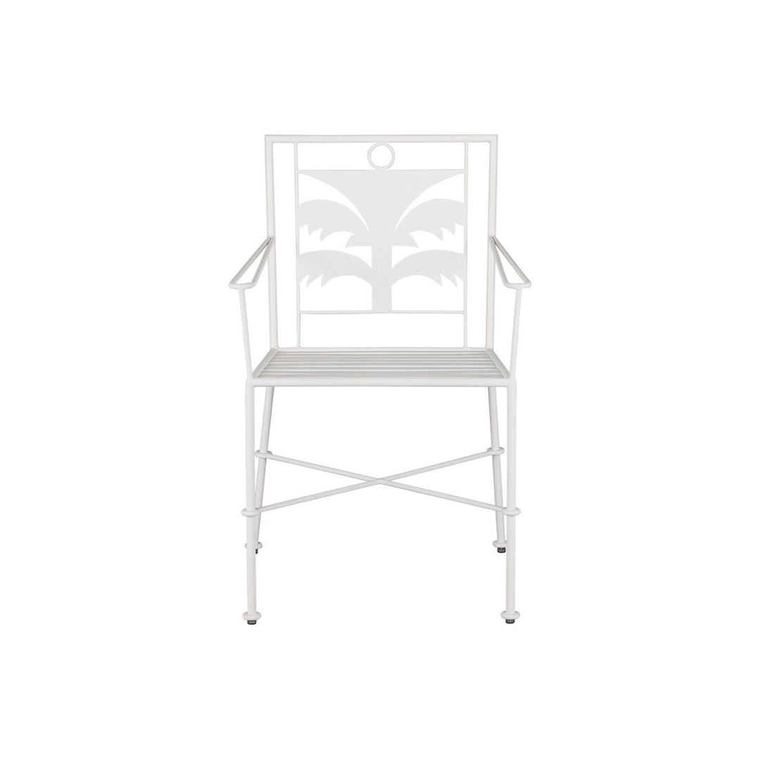 Las Palmas White Armchair