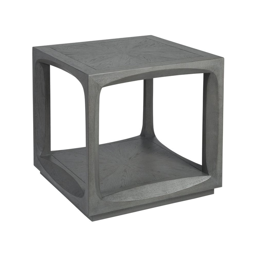 Side Tables Appellation Square End Table - Gray