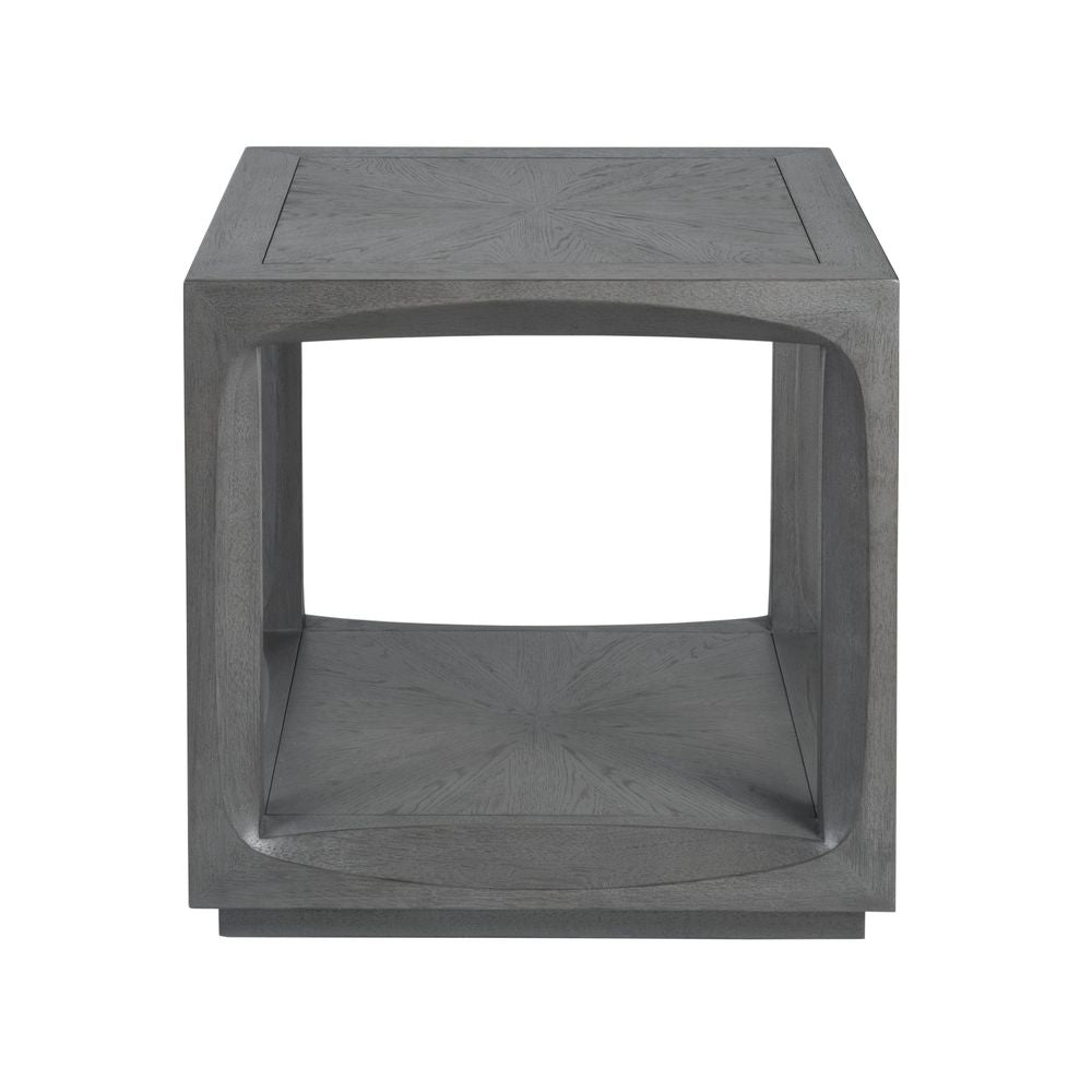 Side Tables Appellation Square End Table - Gray