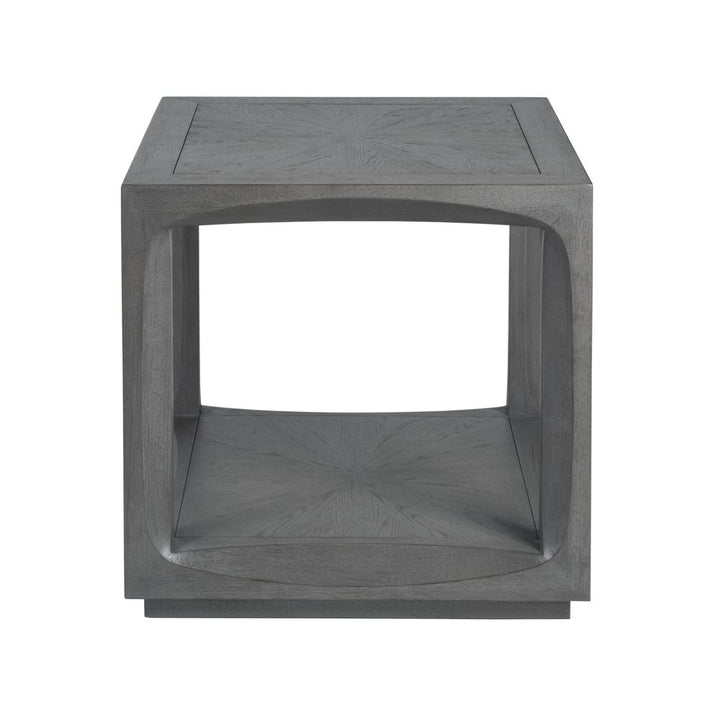 Side Tables Appellation Square End Table - Gray