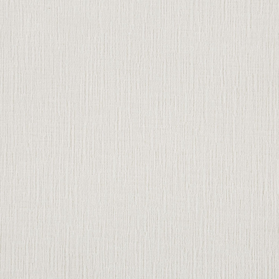 Edison Chenille Fabric Upholstered Bench — Cream / Natural
