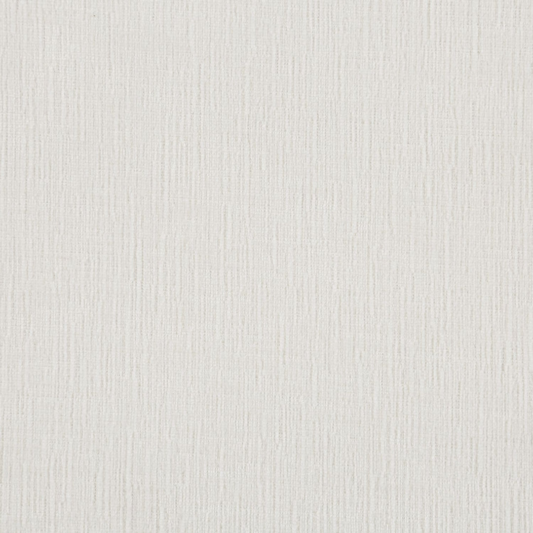 Edison Chenille Fabric Upholstered Bench — Cream / Black