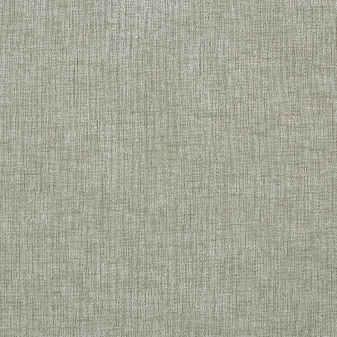 Edison Chenille Fabric Upholstered Bench — Mint Green / Black