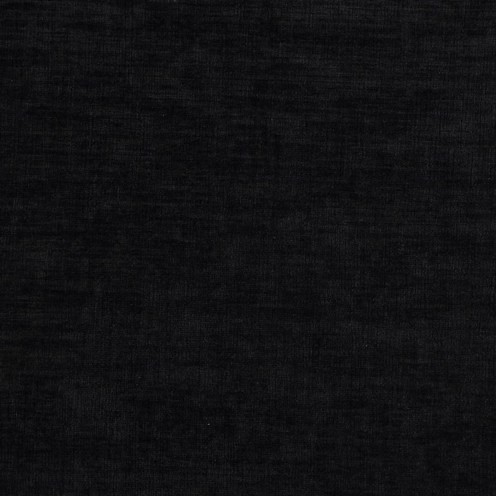 Arlington Chenille Fabric Upholstered Bench — Black / Natural