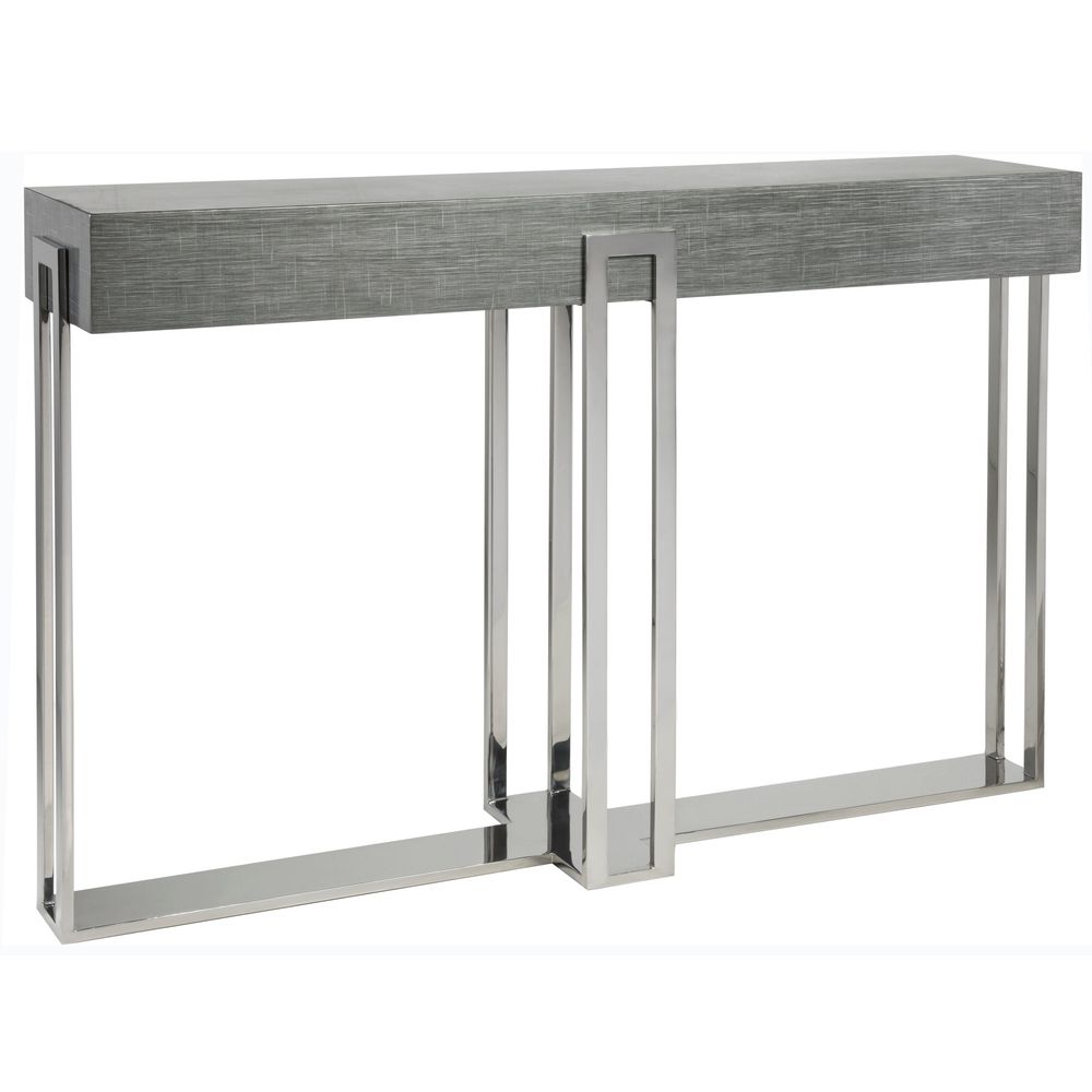 Console Tables Iridium Console - Gray