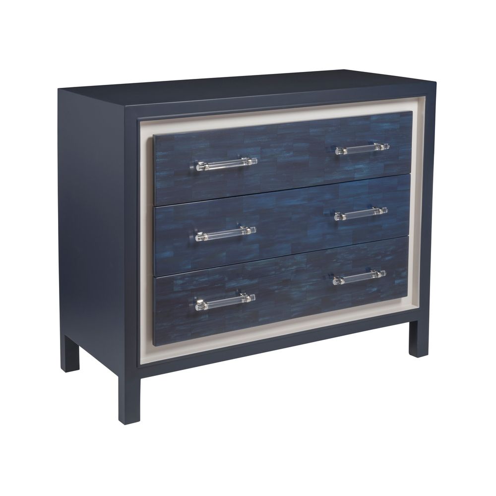 Cabinets & Curios Invicta Hall Chest - Navy Blue