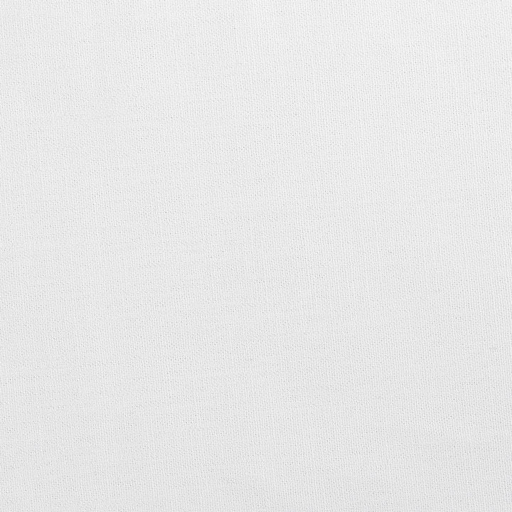 Axis Linen Textured Fabric Upholstered Bench — Cream / Powder Coated Antique Black