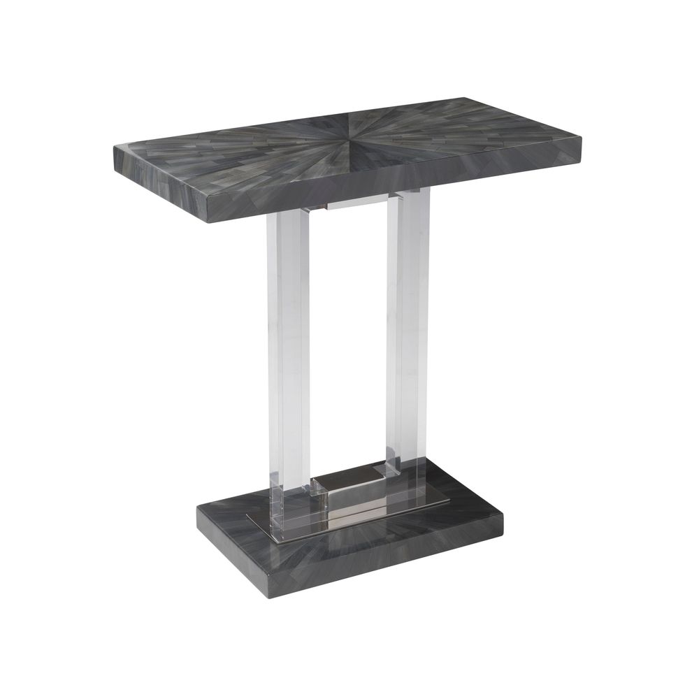 Side Tables Litmus Rectangular Spot Table - Dark Brown