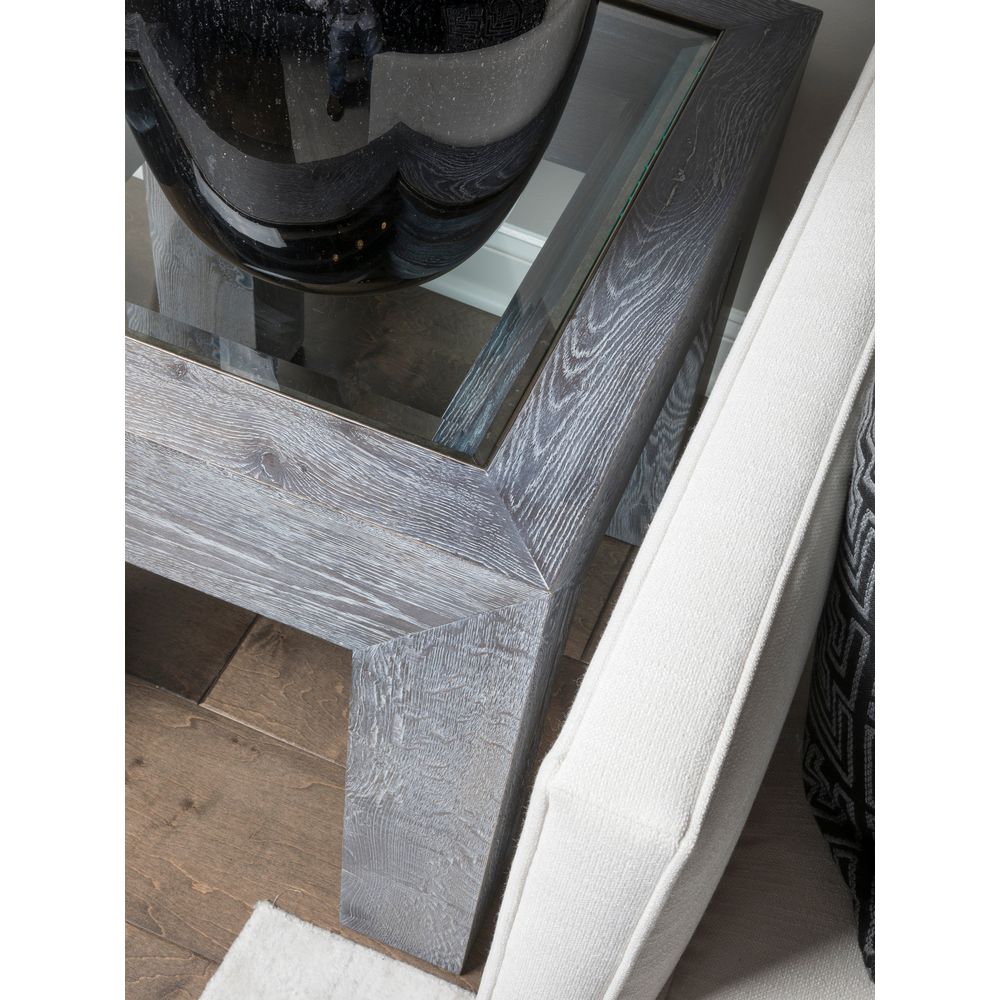 Side Tables Accolade Rectangular End Table - Carbon